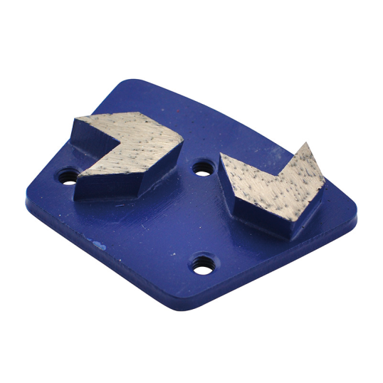 Arrow Segment Trapezoid Grinding Plate