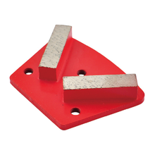 Splayed Bar Segment Trapezoid Grinding Plate